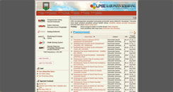Desktop Screenshot of lpse.semarangkab.go.id